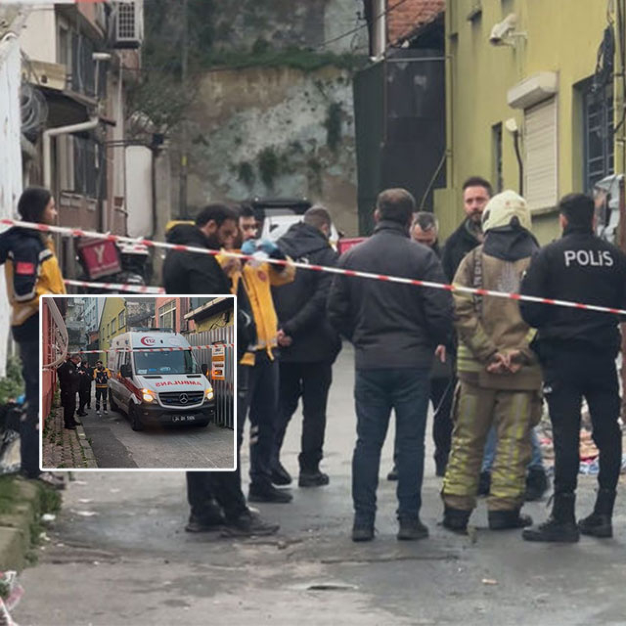 2 yaşındaki bebek alevlerin arasında kaldı!