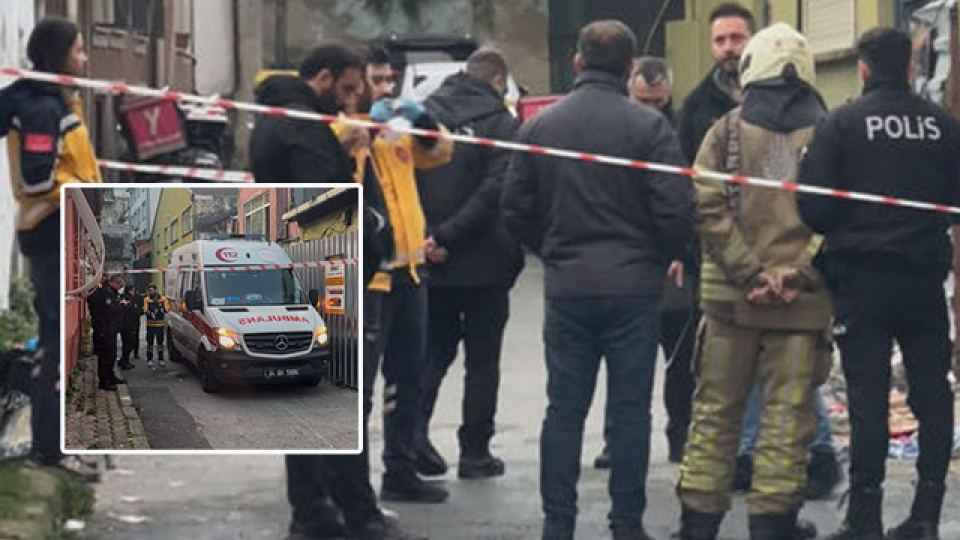 2 yaşındaki bebek alevlerin arasında kaldı!