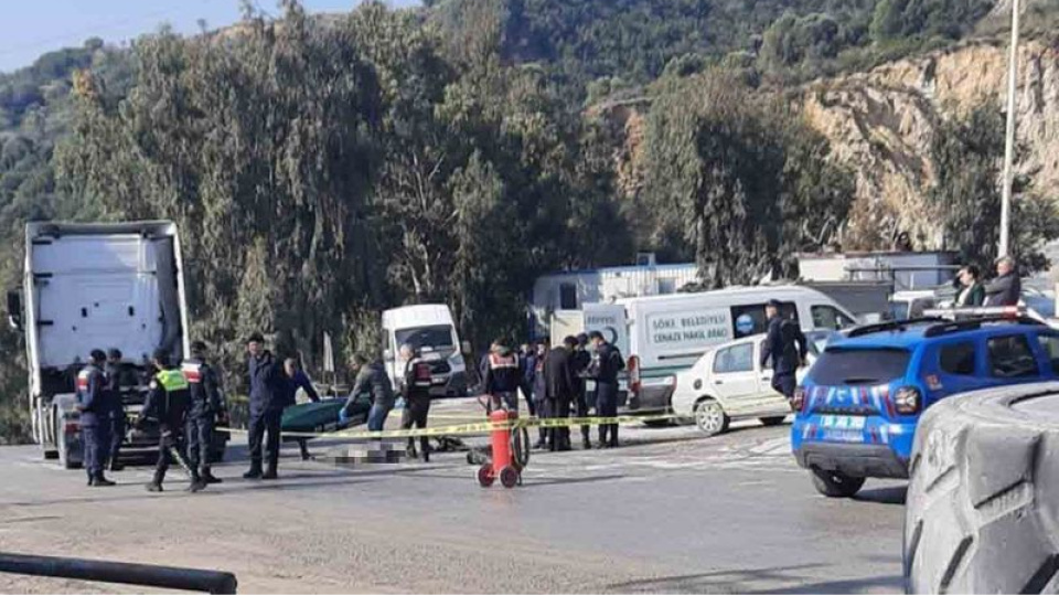 TIR'ın altında kalan kadın öldü