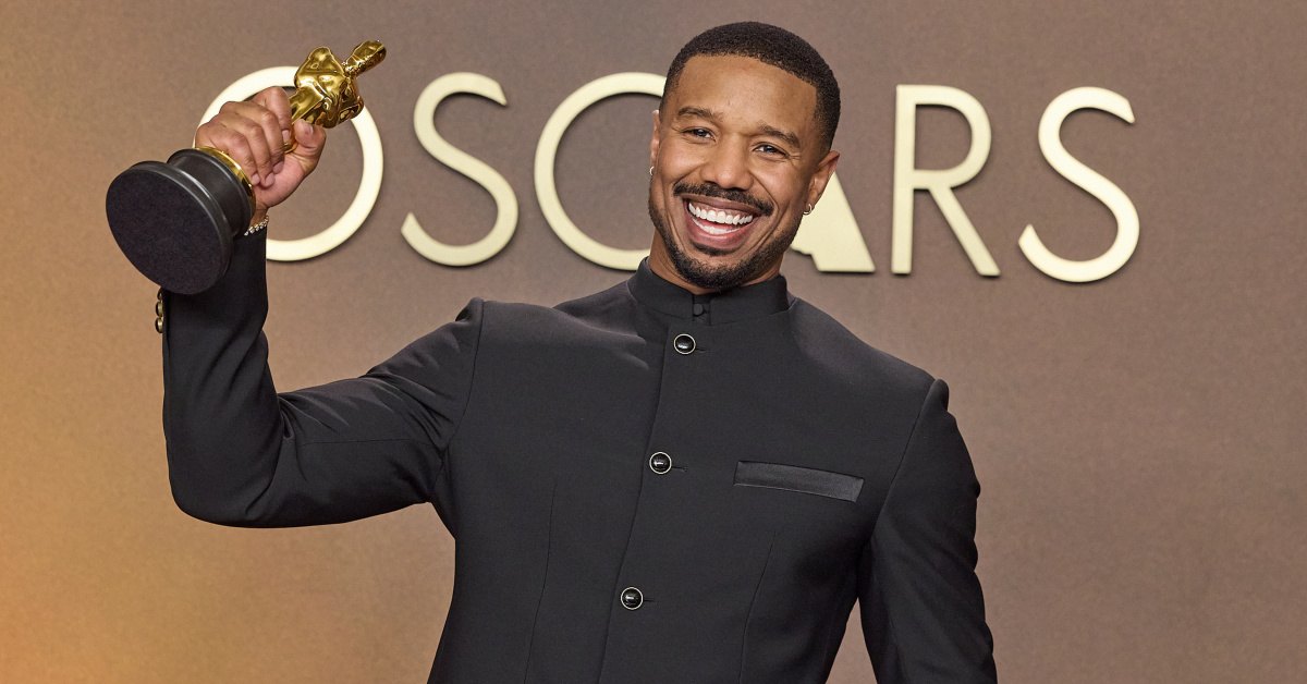 Michael B. Jordan Oscar kutlamasını hamburgercide yaptı