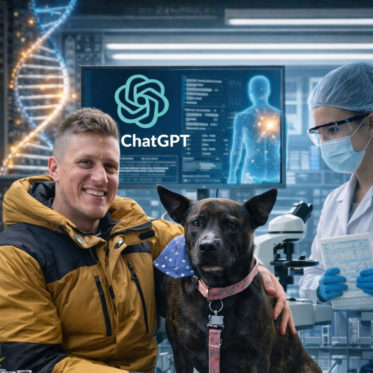 Köpeği yapay zeka mı tedavi etti?