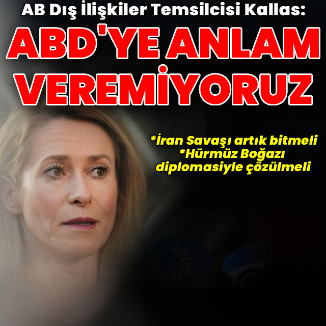 Avrupa Birliği: ABD'yi anlayamıyoruz