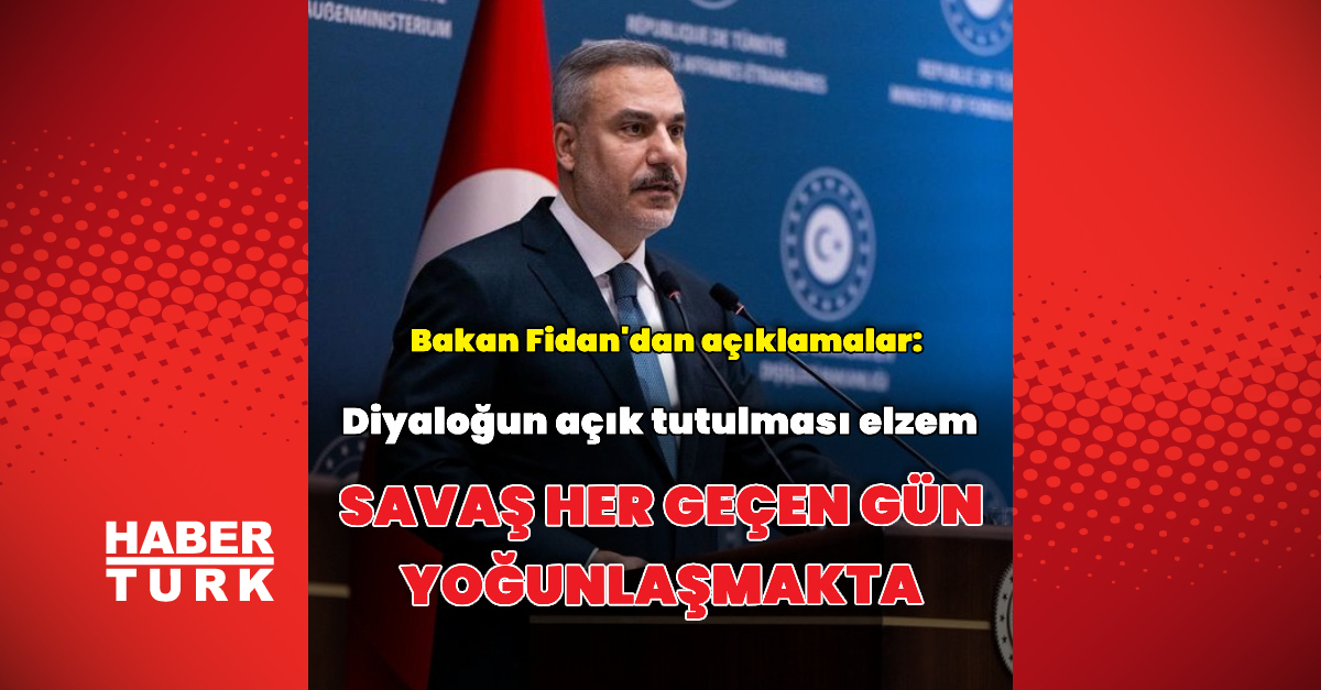 Bakan Fidan'dan gündeme dair açıklamalar | Dış Haberler