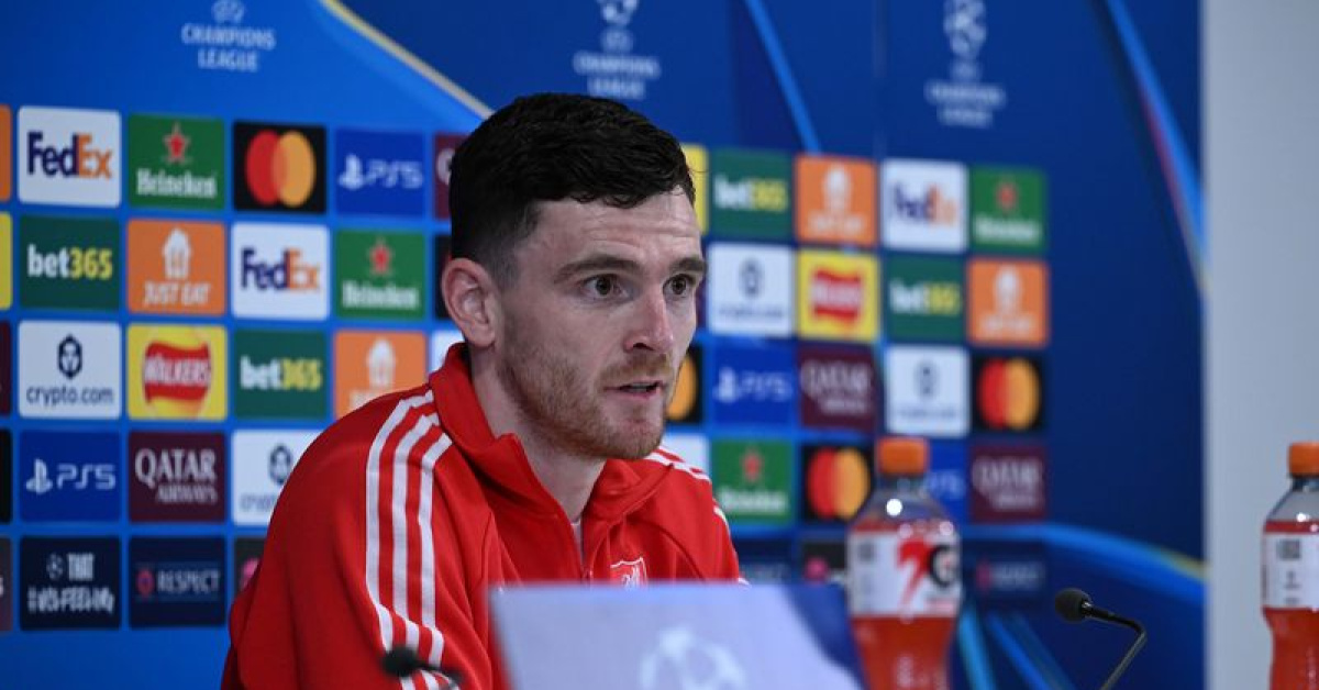 Andrew Robertson: Vazgeçmeden denemeye devam edeceğiz - Futbol Haberle