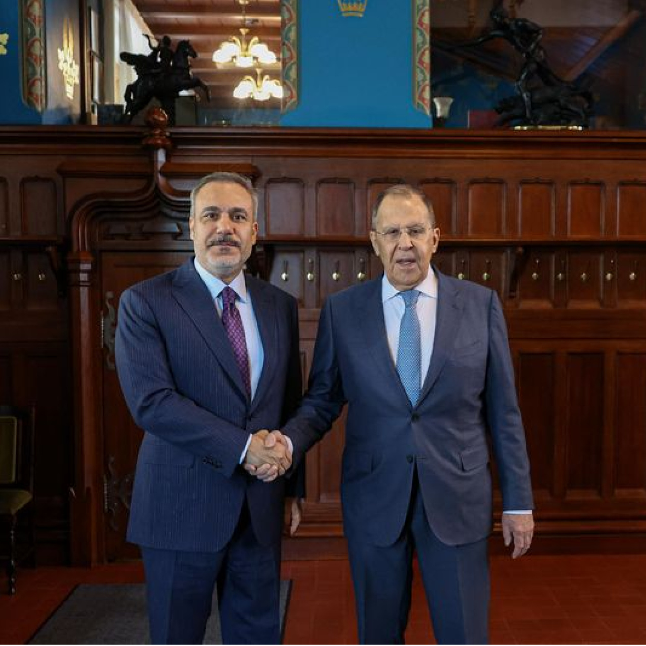 Bakan Fidan, Lavrov ile görüştü