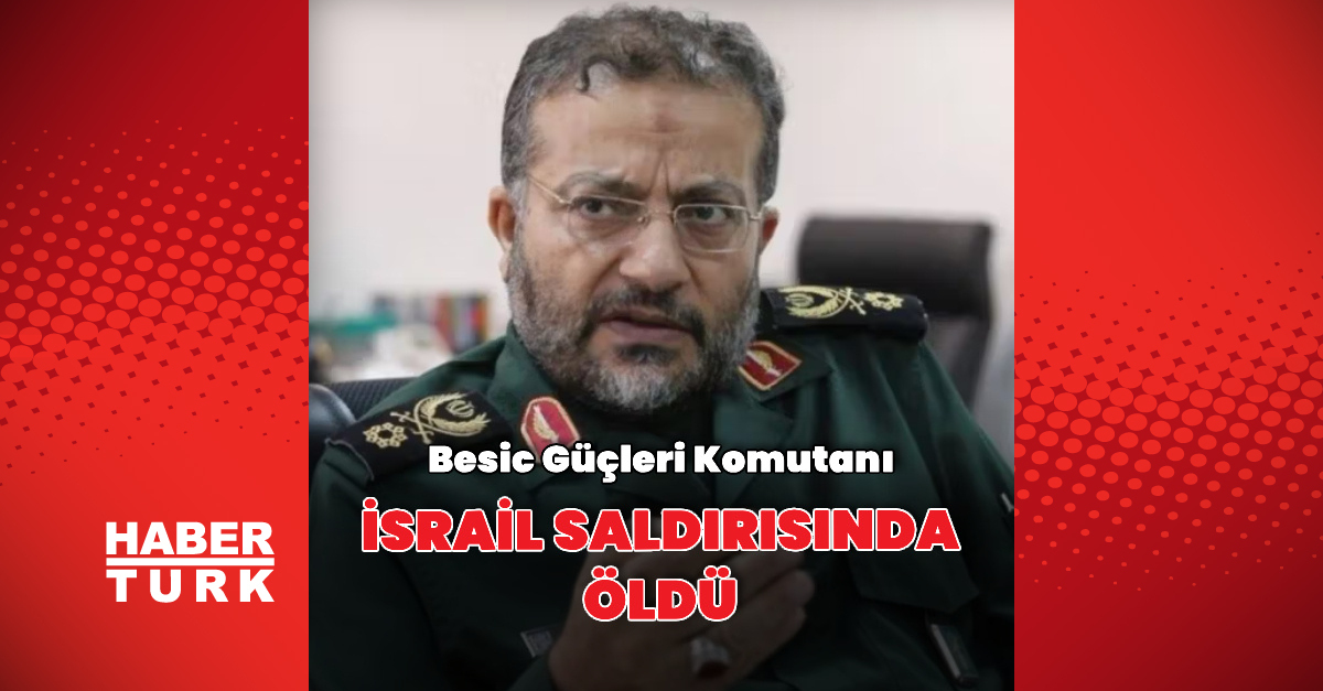 İran basını: Besic Güçleri Komutanı öldü | Dış Haberler