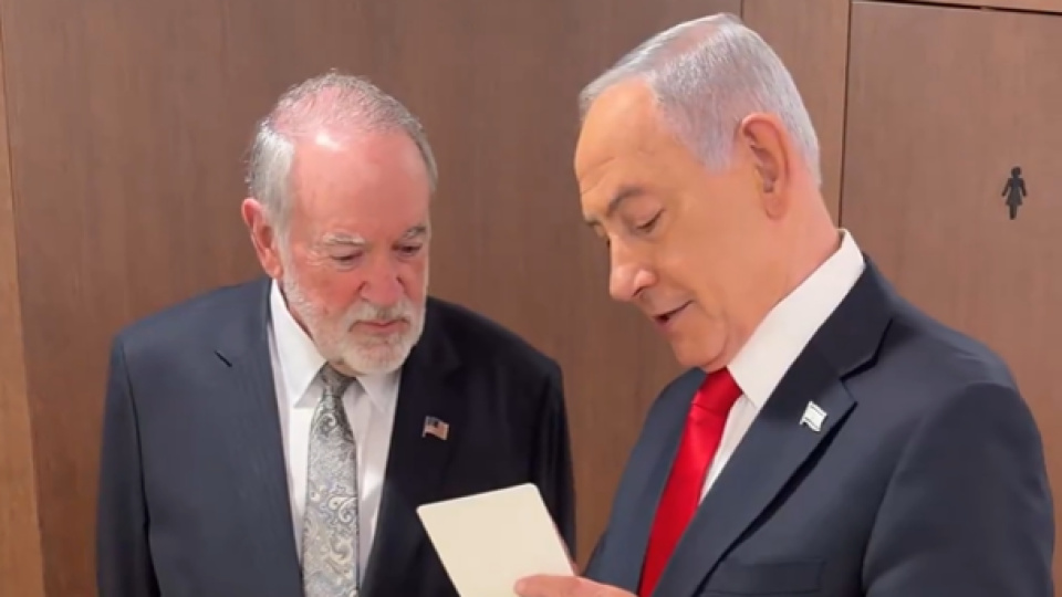 Netanyahu, Huckabee ile görüştü