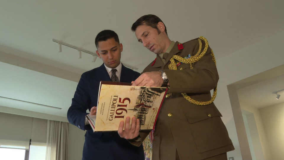 Avustralya Askeri Ataşesi Hawley Habertürk'te