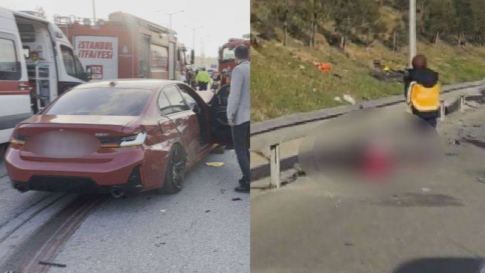 TEM'de 5 aracın karıştığı ölümlü kaza