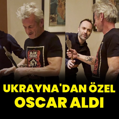 Ukrayna'dan Oscar ödülü aldı