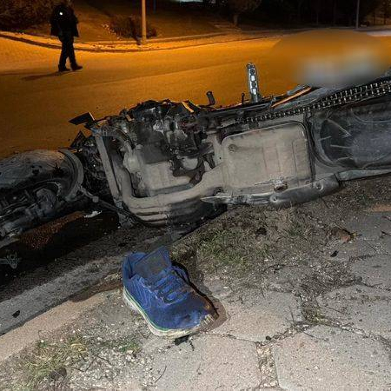 1 aylık evli adam motor kazasında öldü