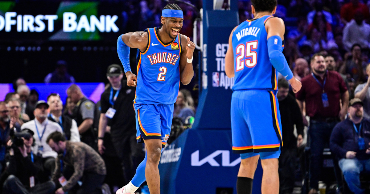 Oklahoma City Thunder, play-off'ıgaranteli! Shai Gilgeous-Alexander 40