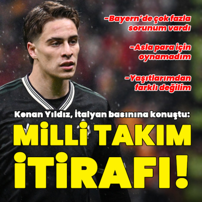 Kenan Yıldız'dan milli takım itirafı!