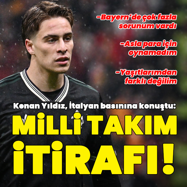 Kenan Yıldız'dan milli takım itirafı!