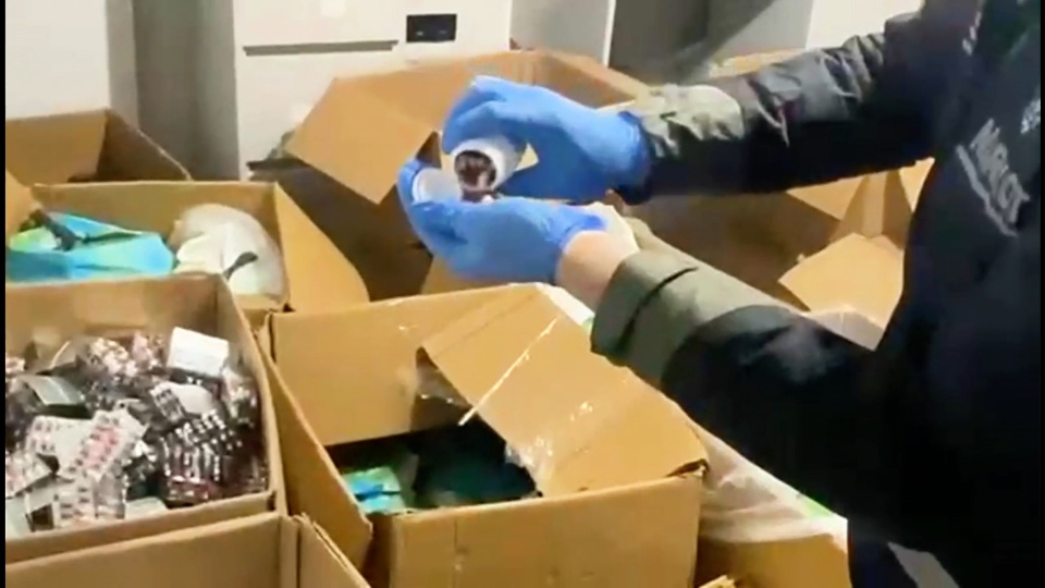 1,1 ton uyuşturucu madde ele geçirildi