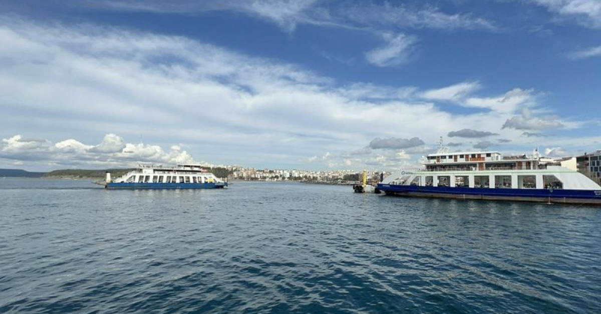 Gökçeada ve Bozcaada Feribot Seferleri İptal