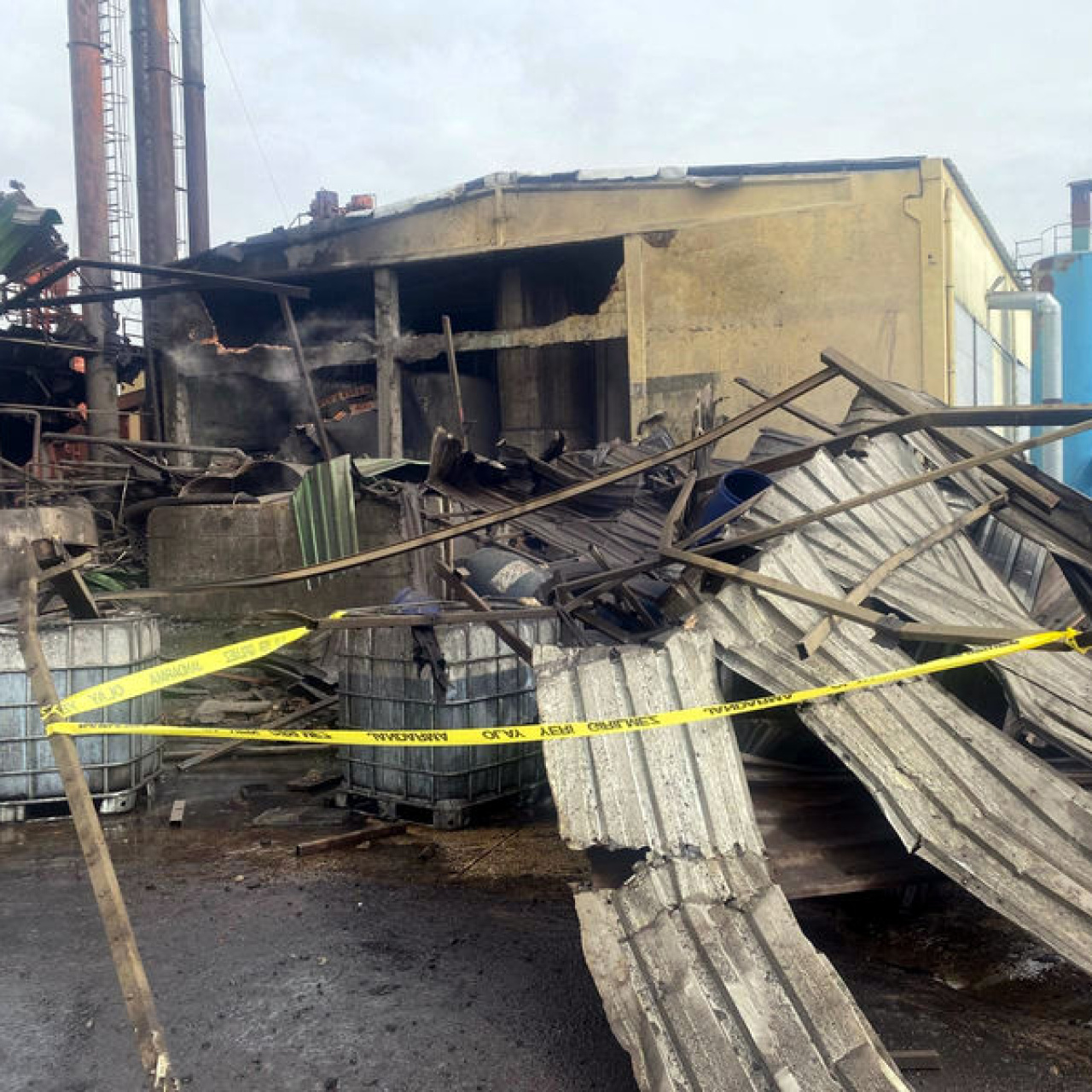 Buhar kazanı patladı! Can kaybı var!