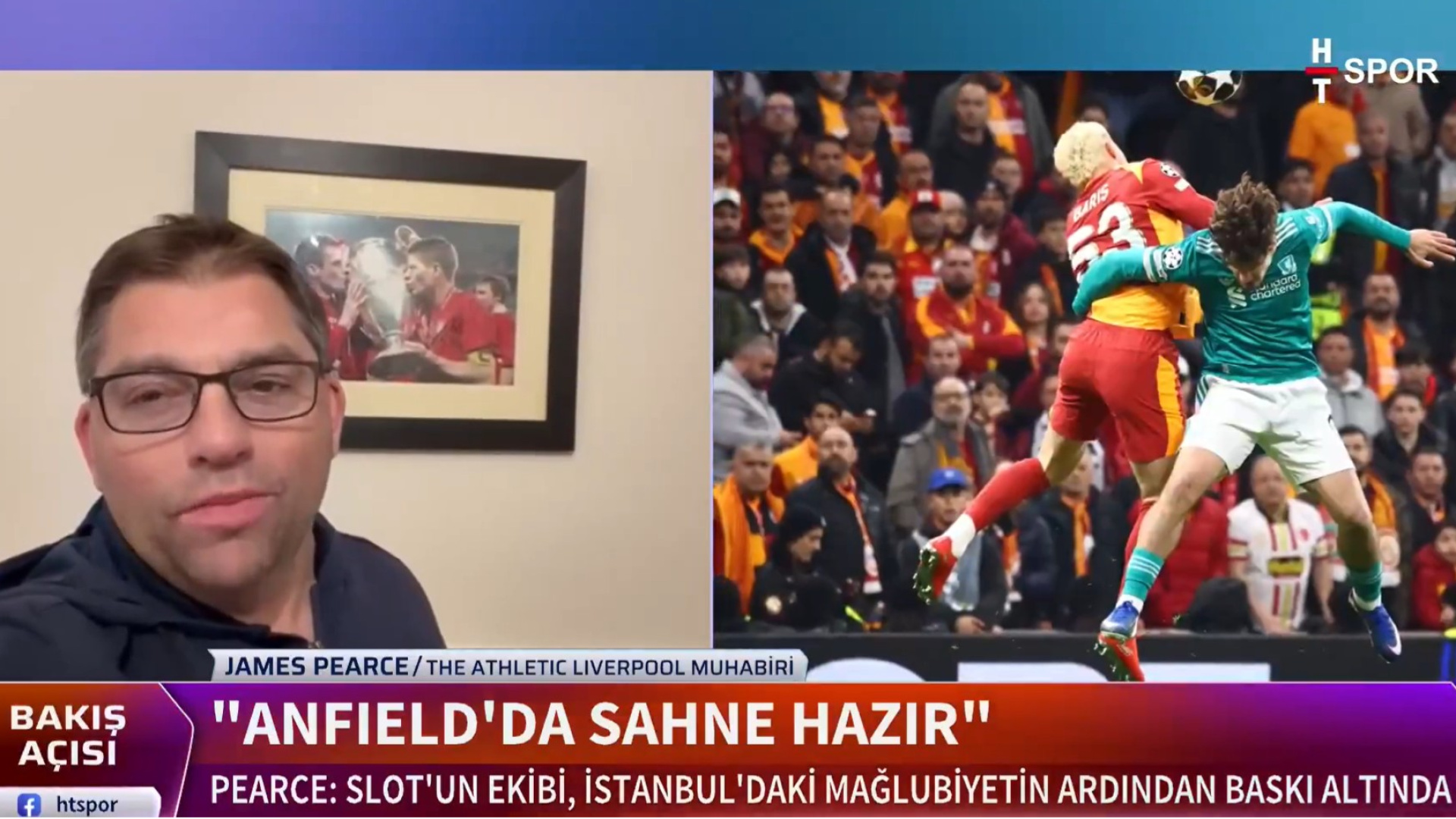 James Pearce: Liverpool, Galatasaray Maçında Büyük Baskı Altında!