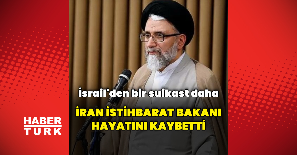 İran İstihbarat Bakanı İsmail Hatip'inölümü resmi olarak açıklandı