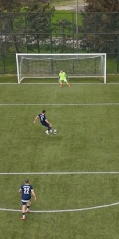 Penaltı için 226 km yol gittiler!