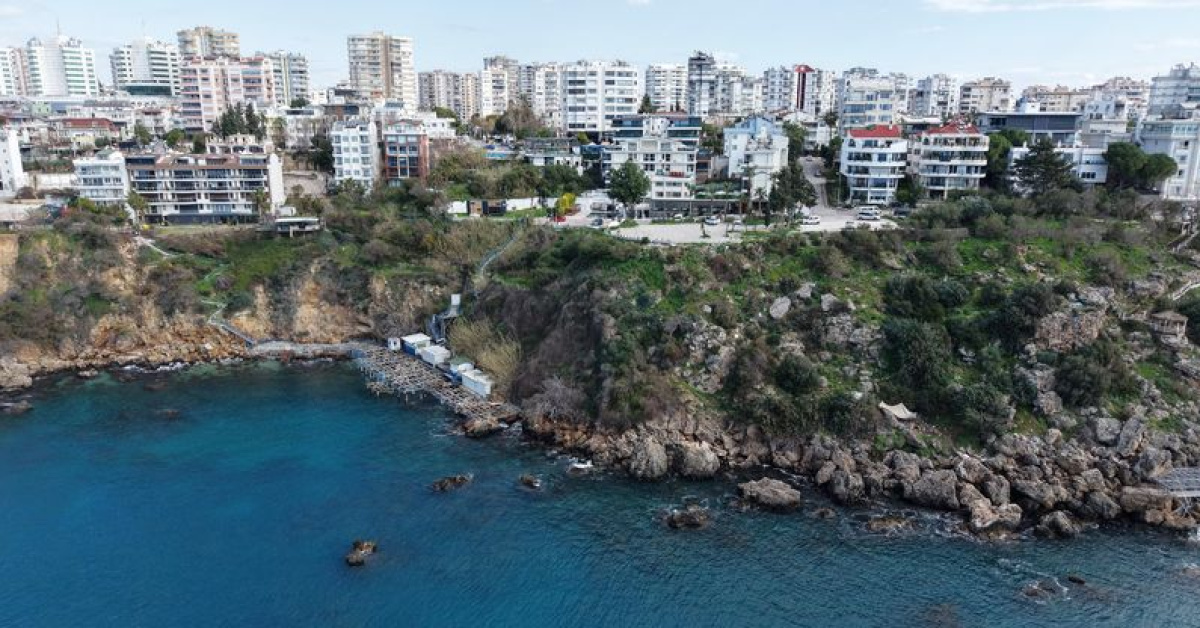 Antalya Falezlerinde Tahribat Var! Kent Konseyi Raporu