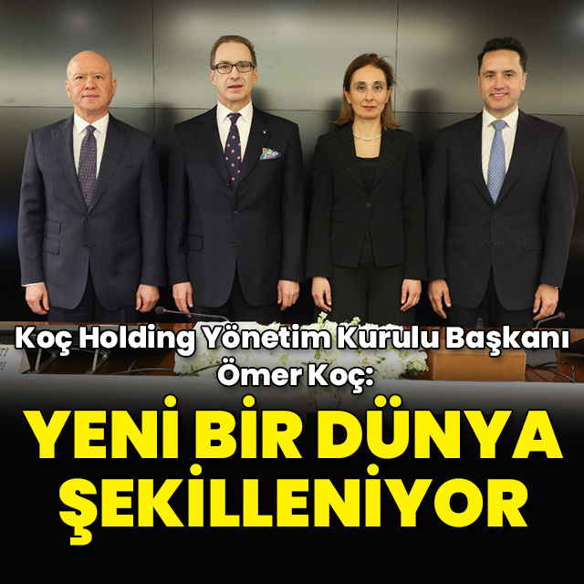 Koç Holding’in 62. olağan genel kurul toplantısı gerçekleştirildi