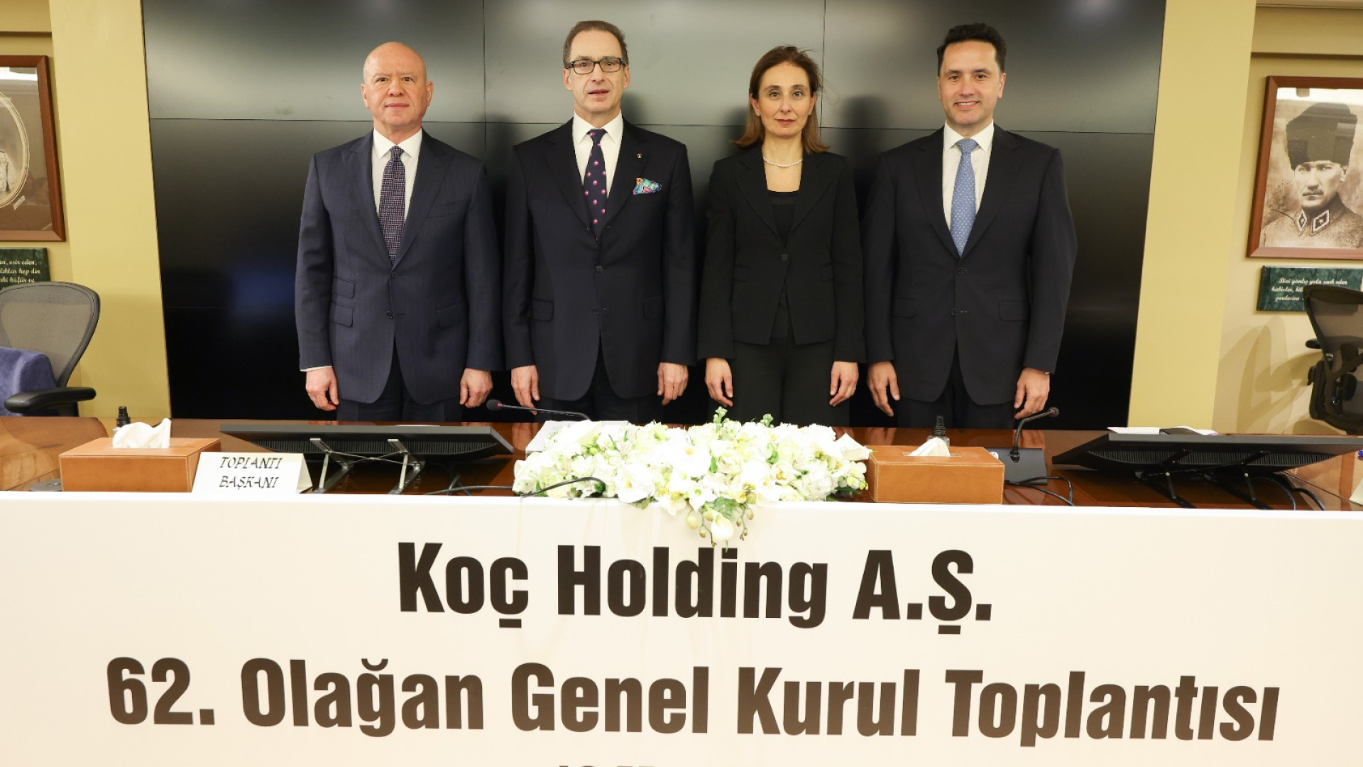 Koç Holding 62. Olağan Genel Kurulu'nda Yeni Yönetim Onaylandı ve Önemli Açıklamalar Yapıldı