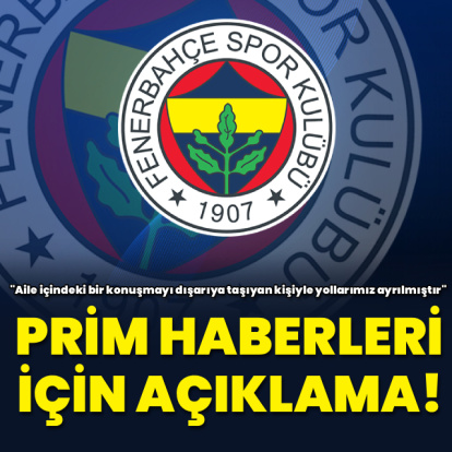 Fenerbahçe'den prim haberleri için açıklama!
