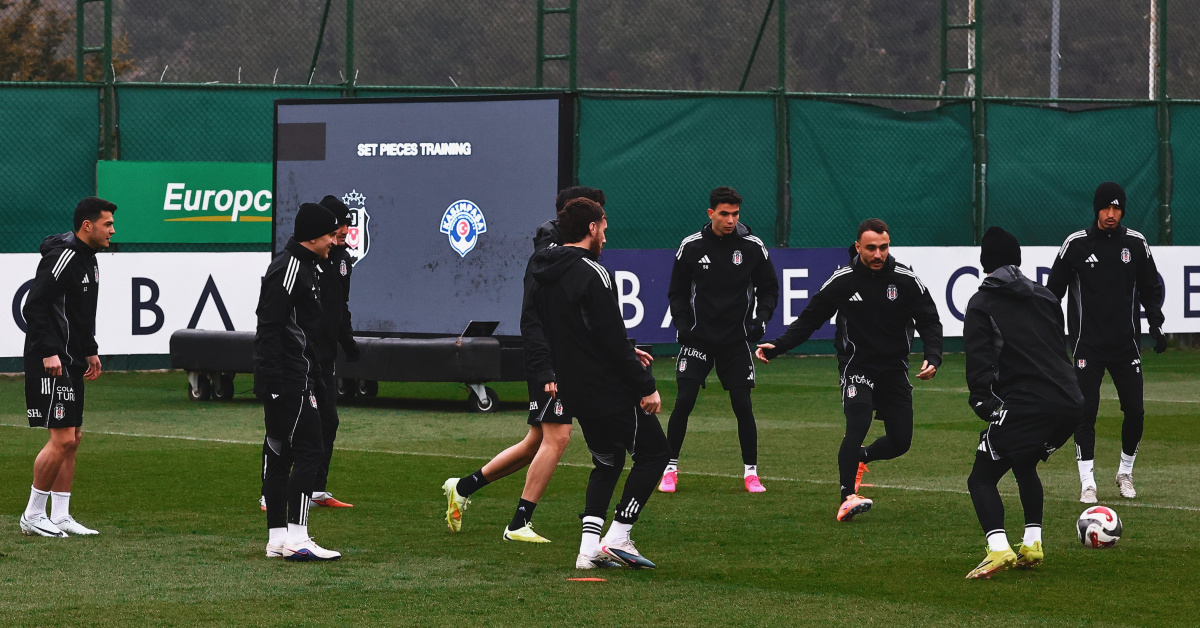Beşiktaş Kasımpaşa Maçına Hazırlık Antrenmanları