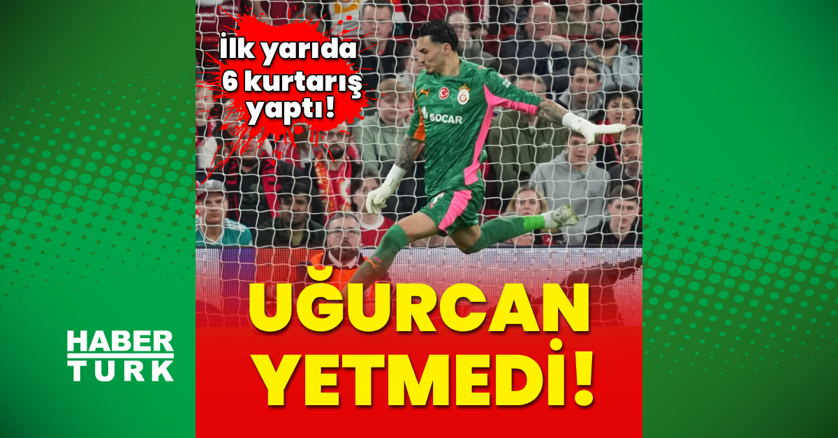 Uğurcan Çakır Liverpool'ten penaltı kurtarır