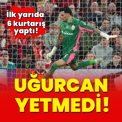 Uğurcan Çakır ilk yarıya damga vurdu!