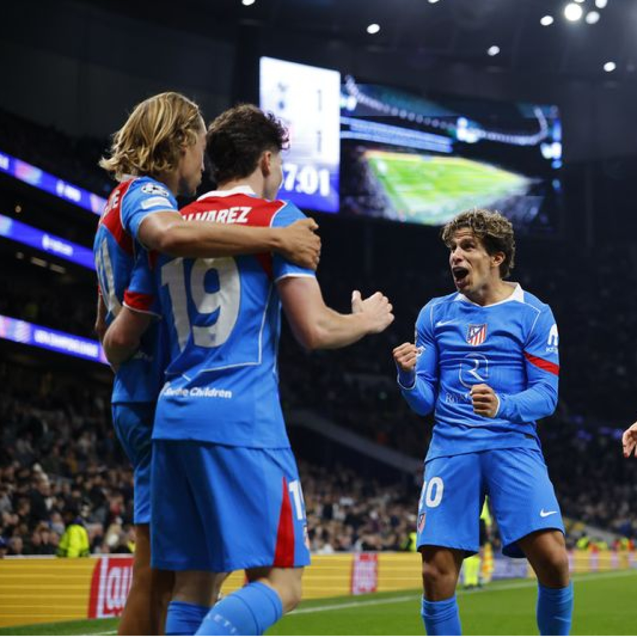 Tottenham'a galibiyet yetmedi, A.Madrid turladı!