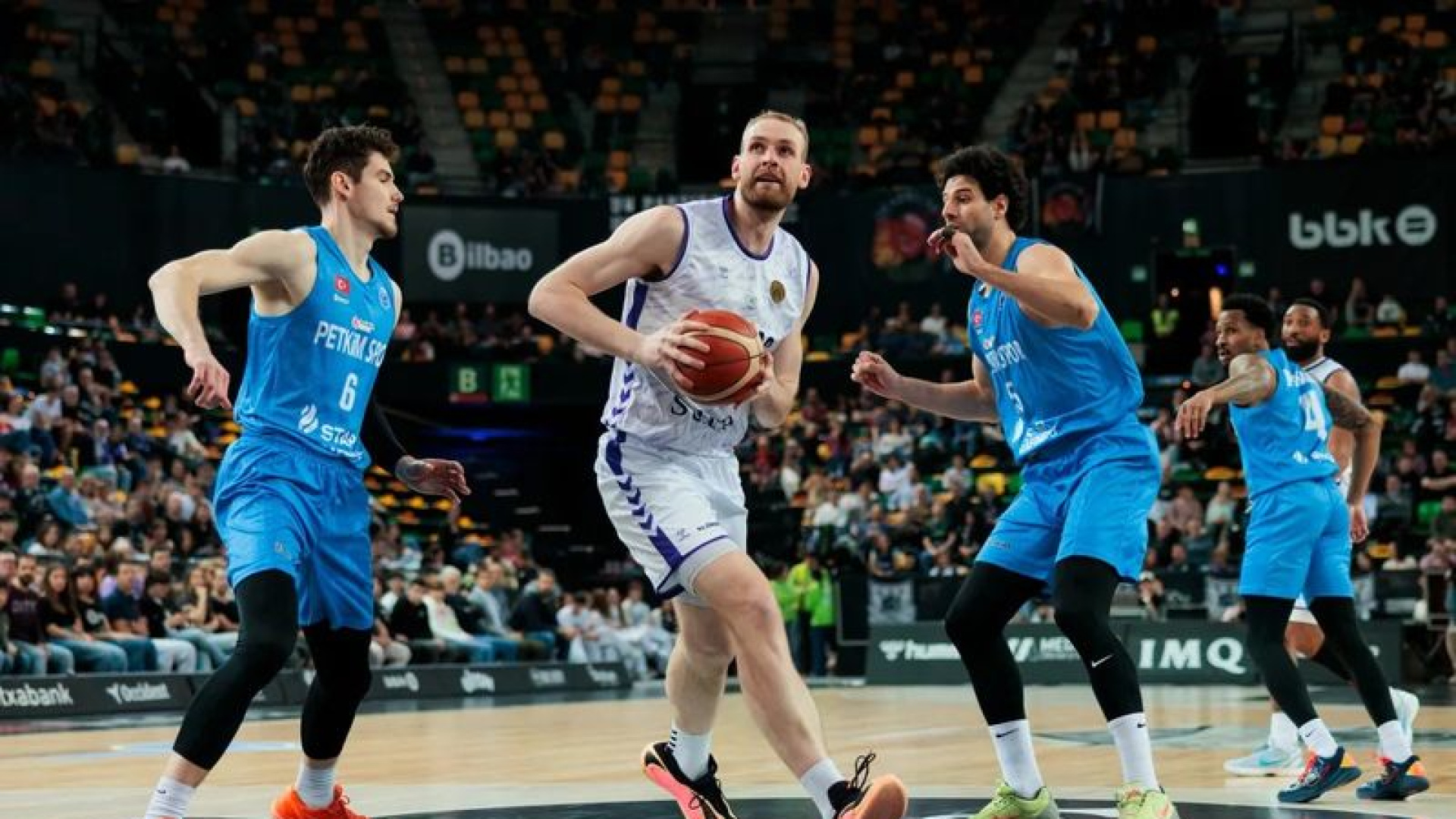 Aliağa Petkimspor, FIBA Avrupa Kupası'ndan Elendi: Bilbao'da 85-60 Mağlubiyet