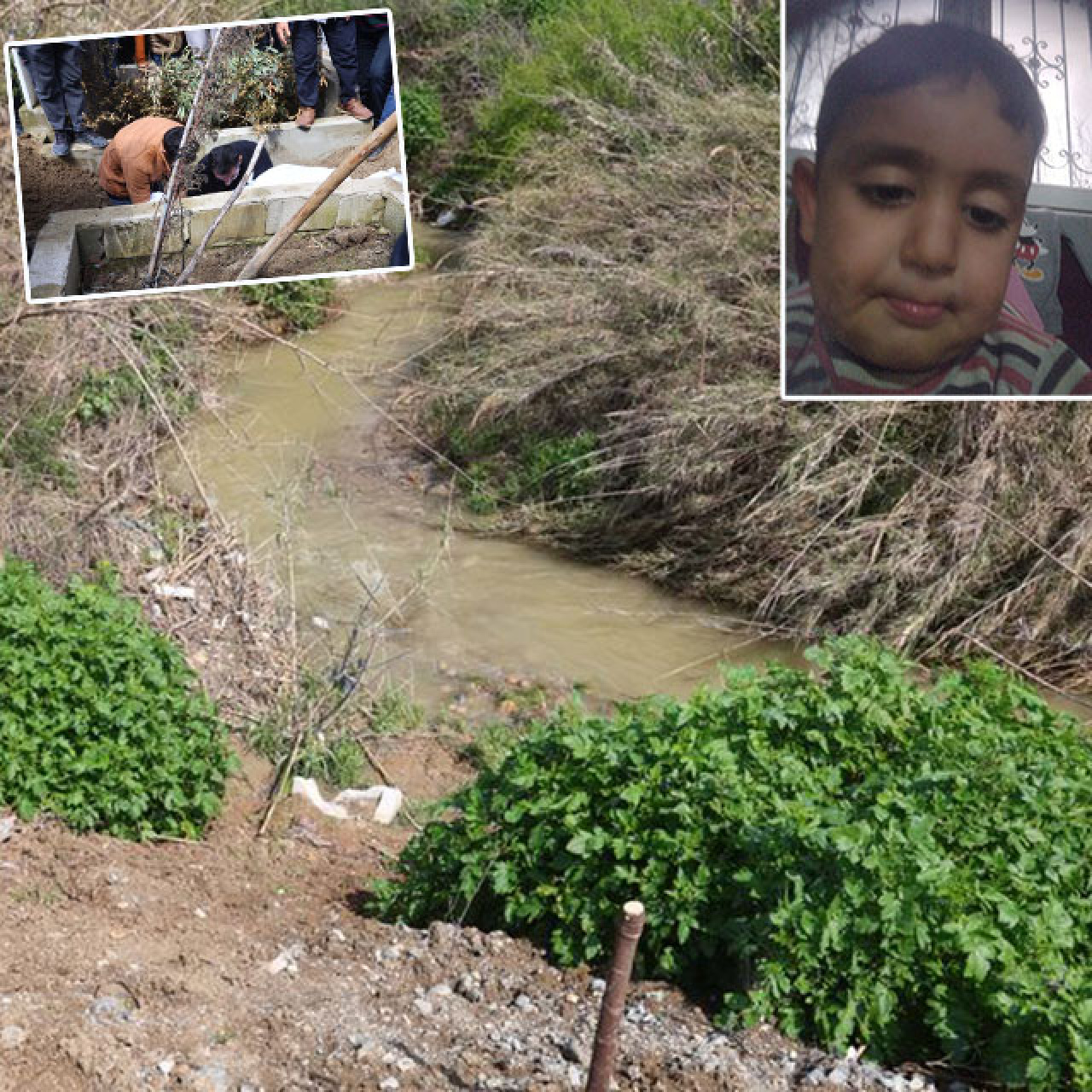 Bir babanın yıkıldığı an: Derenin kenarında terliği vardı!