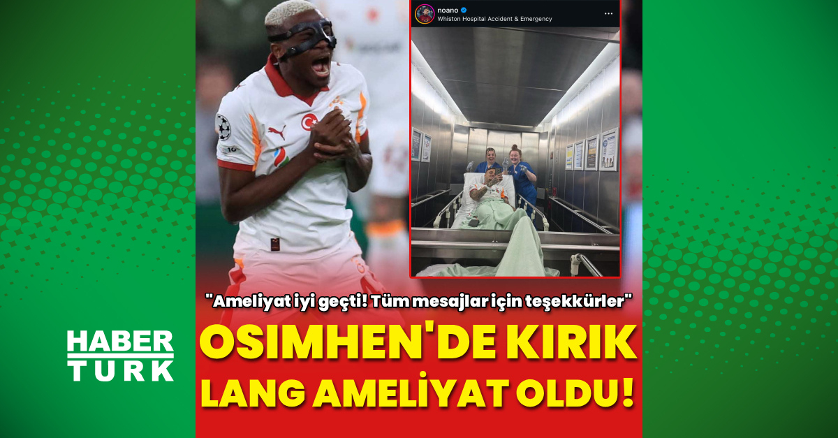 Galatasaray Osimhen ve Lang sağlık durumları açıklanıyor