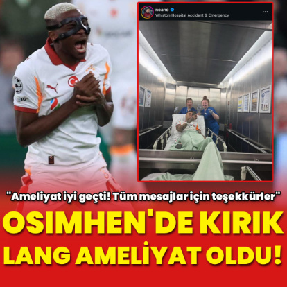 Galatasaray'dan Lang ve Osimhen açıklaması!
