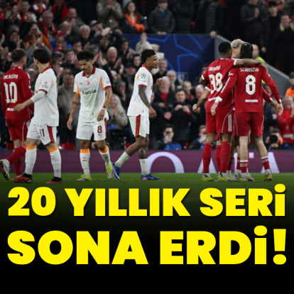 20 yıllık seri sona erdi!