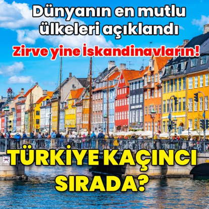 Dünyanın en mutlu ülkeleri açıklandı