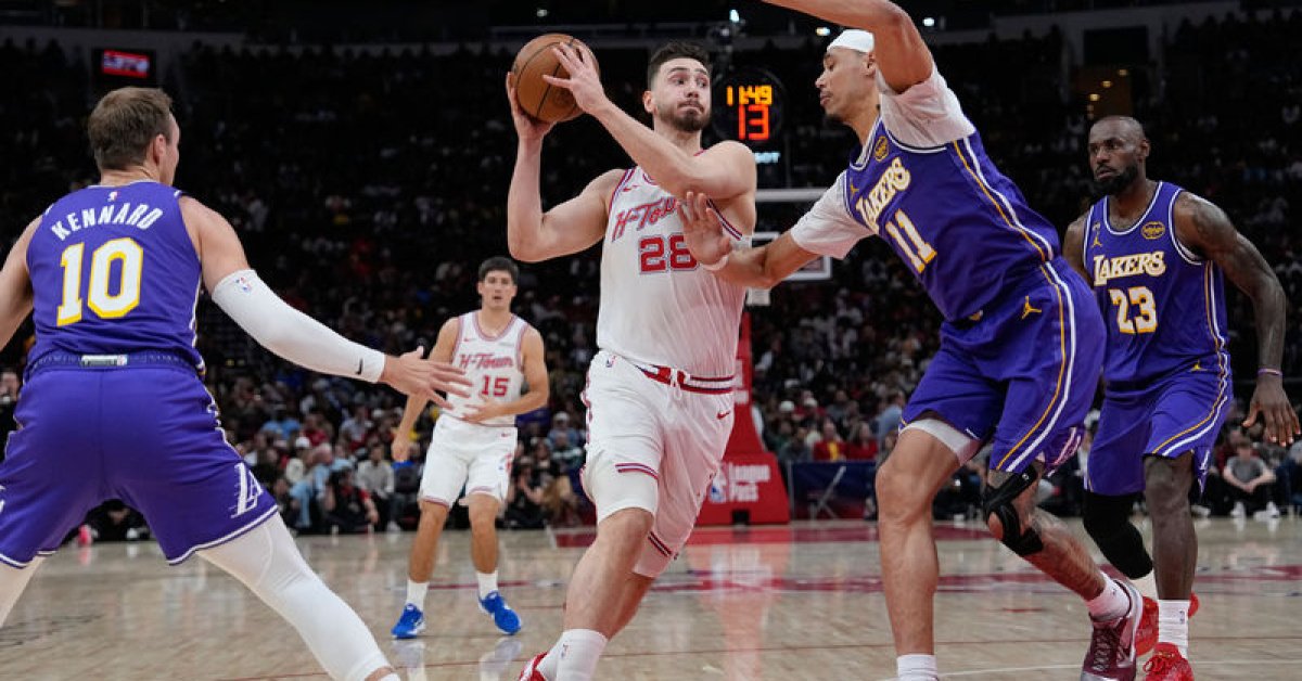Rockets, Şengün'inperformansıyla Lakers'iyenildi