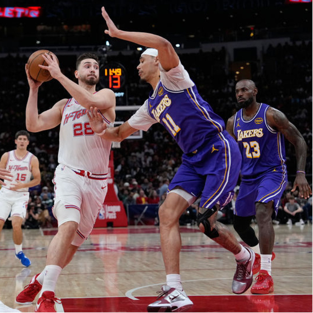 Alperen'in double-double'ı Houston'a yetmedi!