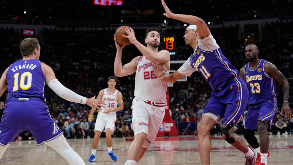 Alperen'in double-double'ı Houston'a yetmedi!