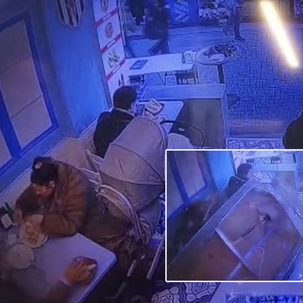 Lokantada asma tavan çöktü! "Doğal afet" dediler