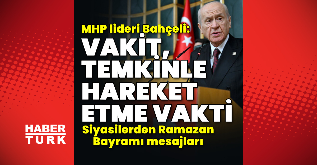 Bahçeli: Dünya huzursuzluğunda Türkiye'nin yerini