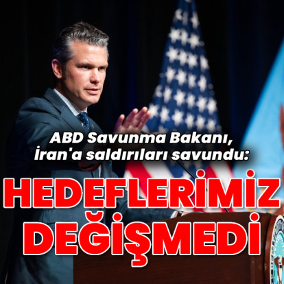 ABD Savunma Bakanı: İran'daki hedeflerimiz değişmedi