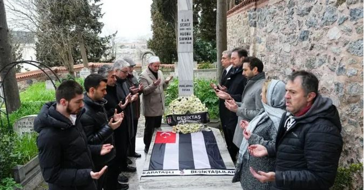 Beşiktaş Kulübü Şeref Bey'i Andı