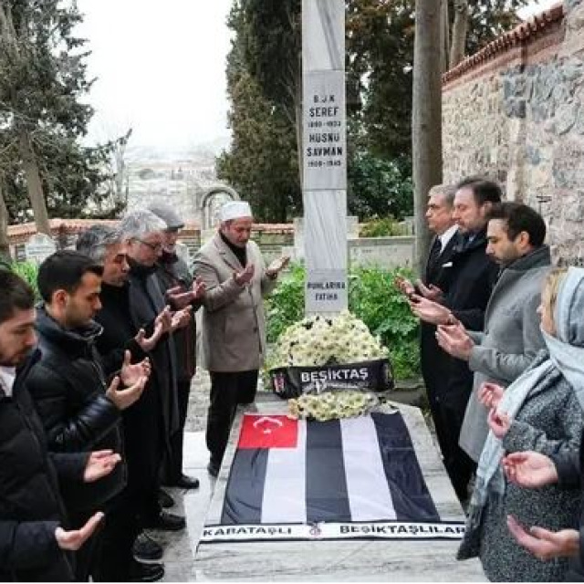 Beşiktaş, Şeref Bey'i andı