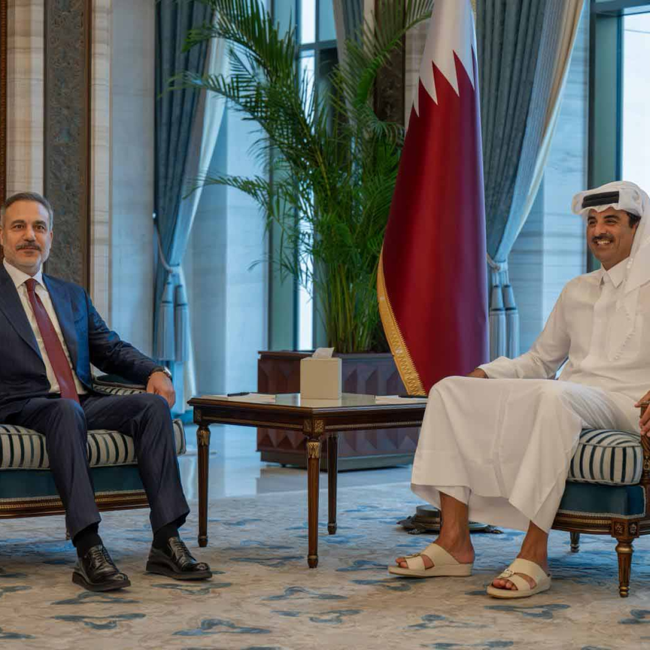 Bakan Fidan Katar'da: Sivilleri hedef alan saldırıları kınıyoruz