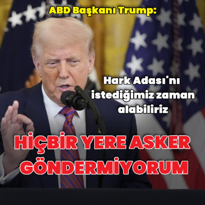 "Hiçbir yere asker göndermiyorum"