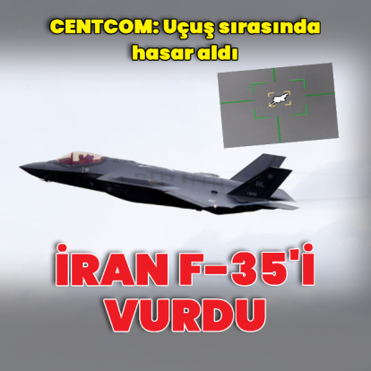 İran: F-35 savaş uçağını vurduk