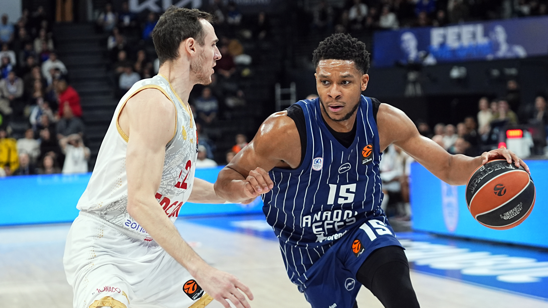Anadolu Efes EuroLeague'de Monaco'ya 98-93 Mağlup Oldu